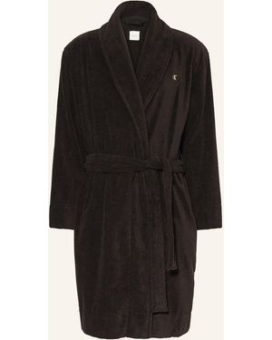 Calvin Klein Herren-Bademantel - Schwarz