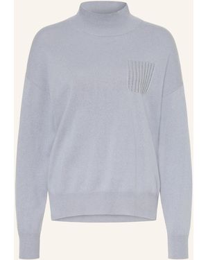 Peserico Pullover mit Schmucksteinen - Grau