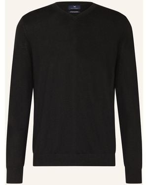 STROKESMAN'S Pullover aus Merinowolle - Schwarz