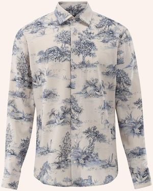 Van Laack Hemd Slim Fit - Grau