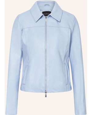 STUDIO AR Lederjacke DIMITRA - Blau