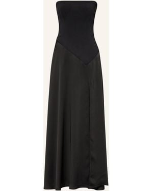 Jonathan Simkhai Abendkleid KORY im Materialmix - Schwarz
