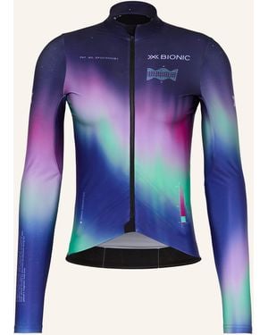 X Bionic Thermo-Radtrikot COREFUSION RIDE LS - Blau