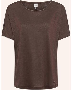 Brax T-Shirt STYLE CAELEN S - Braun