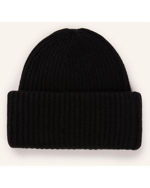 Soft Goat Cashmere-Mütze - Schwarz