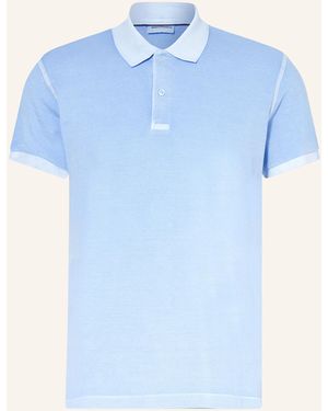 STROKESMAN'S Piqué-Poloshirt - Blau