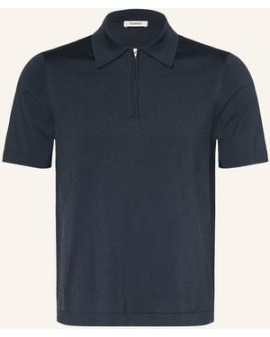 Sandro Strick-Poloshirt - Blau