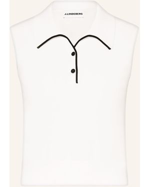 J.Lindeberg Funktions-Poloshirt - Natur