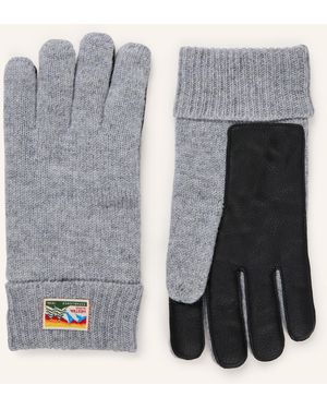 Hestra Handschuhe RAGGWOOL DEER im Materialmix - Grau