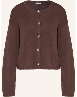 Mrs & HUGS Strickjacke - Braun