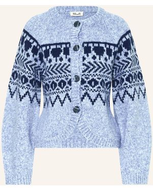 Baum und Pferdgarten Strickjacke COLIN - Blau