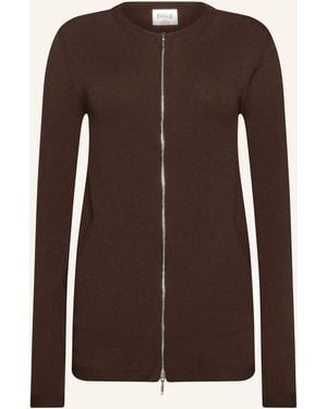 Wolford Strickjacke, Jacke & Weste THE MERINO CARDIGAN - Braun