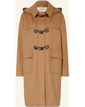 Barbour Dufflecoat MELODY mit abnehmbarer Kapuze - Natur