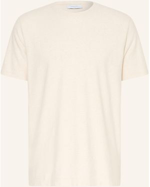 Boglioli T-Shirt mit Leinen - Natur