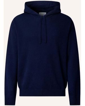 Hackett Pullover SR CASHMERE HOODIE - Blau
