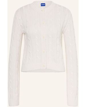 HUGO Strickjacke SBRADINA - Natur