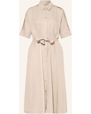 Maerz Hemdblusenkleid - Natur