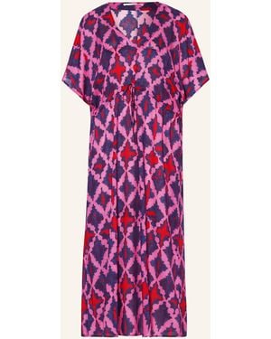Lanius Kleid mit Seide - Lila