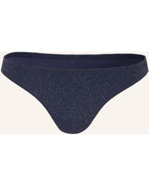 JETS Australia Basic-Bikini-Hose TIRARI NIGHTS mit Glitzergarn - Blau
