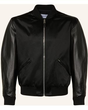 Givenchy Blouson im Materialmix - Schwarz