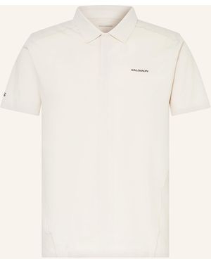 Salomon Funktions-Poloshirt TRACKLINE - Natur