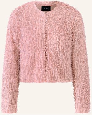 Ouí Kastenjacke mit Glitzergarn - Pink