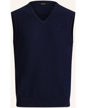 Ralph Lauren Pullunder mit Merinowolle - Blau