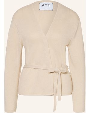 FTC Cashmere Strickhülle aus Cashmere - Natur