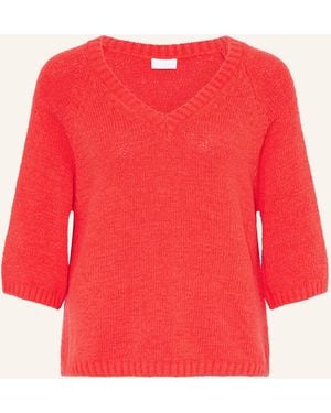 Milano Italy Pullover mit 3/4-Arm - Rot