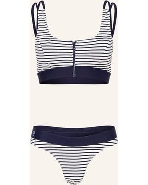 Café du Cycliste Bustier-Bikini ARIEL - Blau