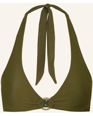 DARLING HARBOUR Neckholder-Bikini-Top - Grün