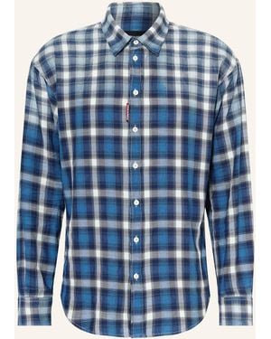 DSquared² Hemd Comfort Fit - Blau