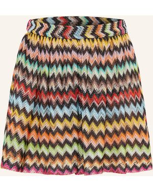 Missoni Strickshorts mit Glitzergarn - Mehrfarbig