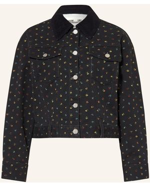 Baum und Pferdgarten Jeansjacke BILLE - Schwarz