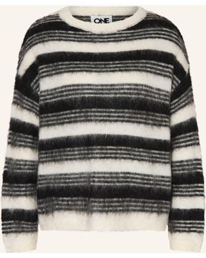 Grace Pullover mit Mohair - Schwarz