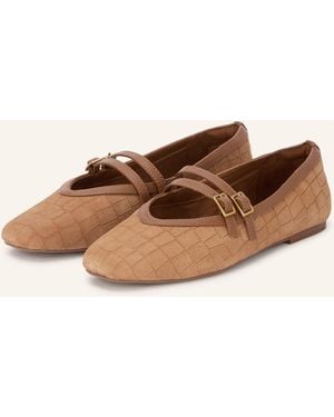 Reiss Mary-Jane-Ballerinas ELIZA - Natur