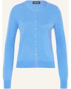 Repeat Cashmere Strickjacke - Blau