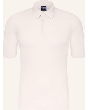 Fedeli Strick-Poloshirt - Natur