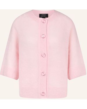 Marc Cain Strickjacke mit Alpaka und Mohair - Pink