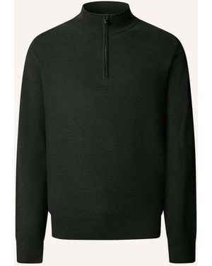 Hackett Pullover SR STITCH HZIP - Schwarz