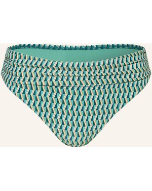 Cyell Basic-Bikini-Hose GROOVY GRAPHIC - Grün