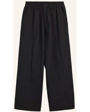Y-3 SPORT UNIFORM BOX HOSE MIT FALTEN - Blau