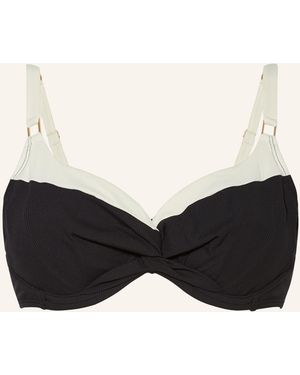 Beachlife Bügel-Bikini-Top VANILLA & BLACK - Schwarz