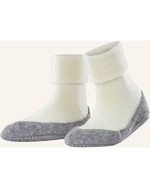 FALKE Stoppersocken COSYSHOE aus Merinowolle - Weiß