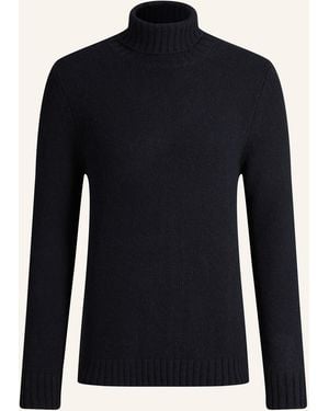 Windsor. Cashmere-Rollkragenpullover ECOSIO - Blau