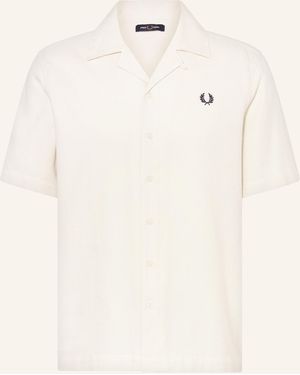 Fred Perry Resorthemd Comfort Fit - Natur