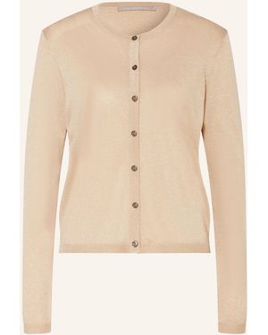 The Mercer N.Y. (THE MERCER) N.Y. Strickjacke mit Glitzergarn - Natur