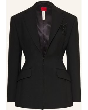 HUGO Blazer AMARILLE mit Schmucksteinen - Schwarz
