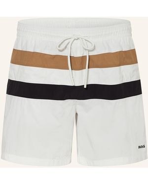 BOSS Badeshorts LOUIS - Weiß