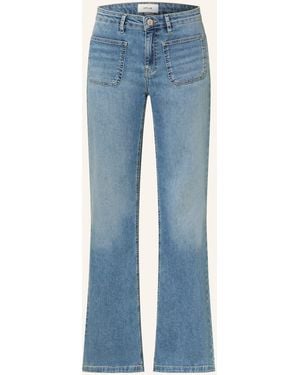 Opus Straight Jeans ELMA RETRO - Blau